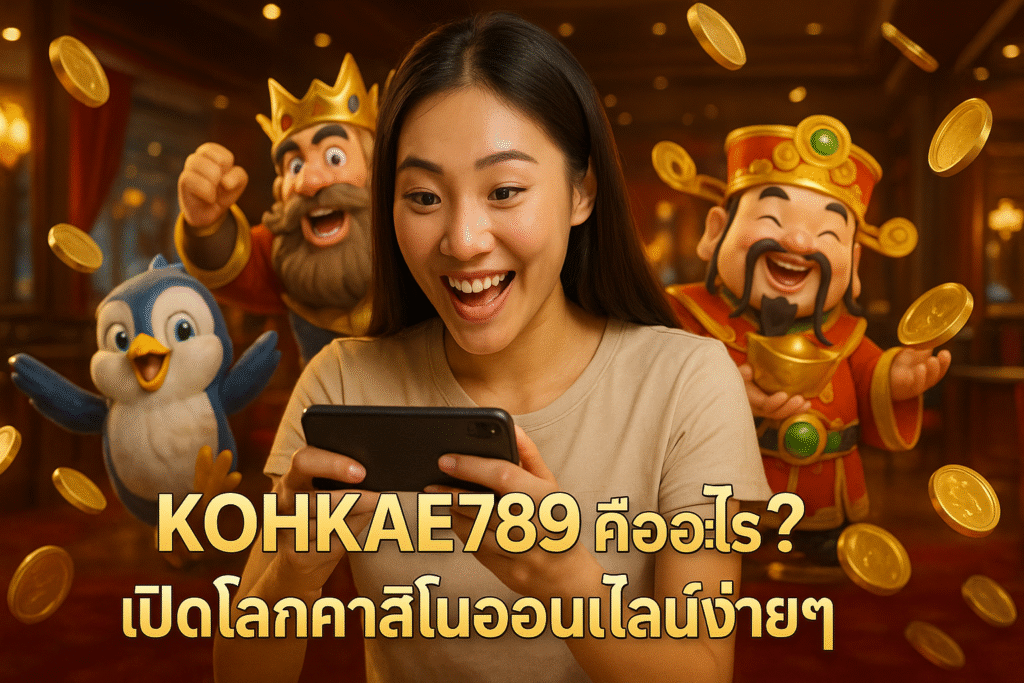 KOHKAE789 คืออะไร? เปิดโลกคาสิโนออนไลน์ง่ายๆ