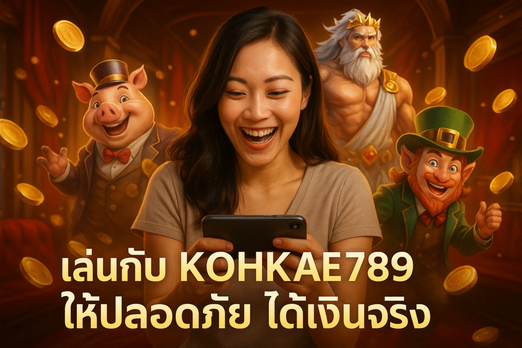 เล่นกับ KOHKAE789 ให้ปลอดภัย ได้เงินจริง