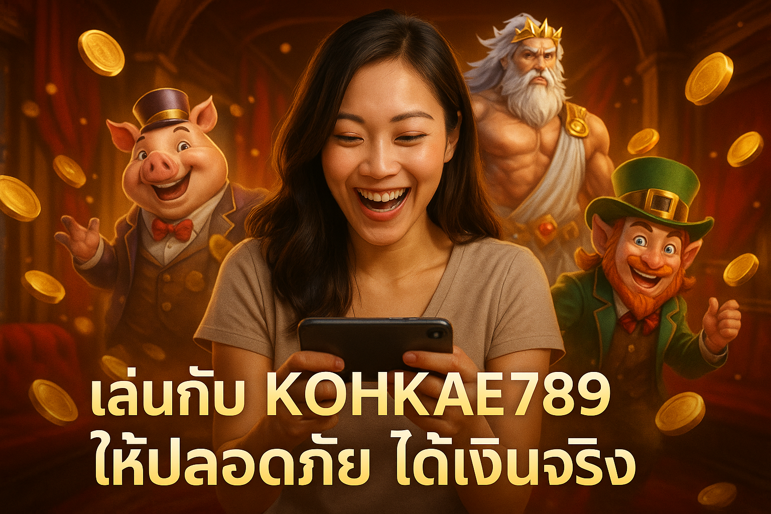 เล่นกับ KOHKAE789 ให้ปลอดภัย ได้เงินจริง