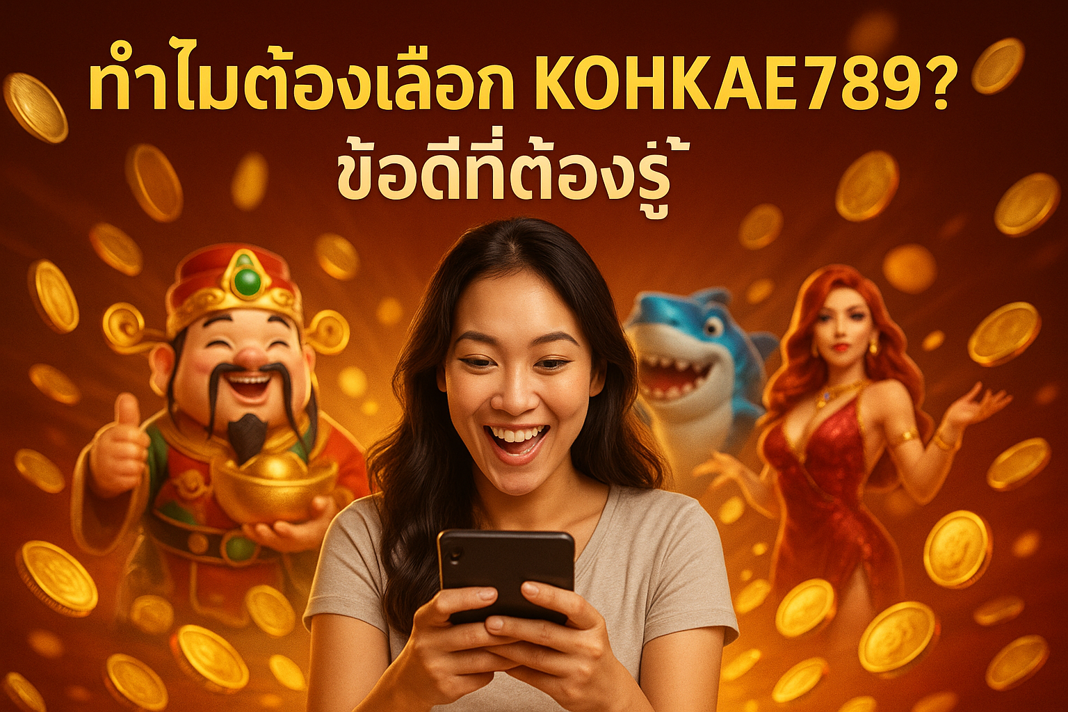 ทำไมต้องเลือก KOHKAE789? ข้อดีที่ต้องรู้