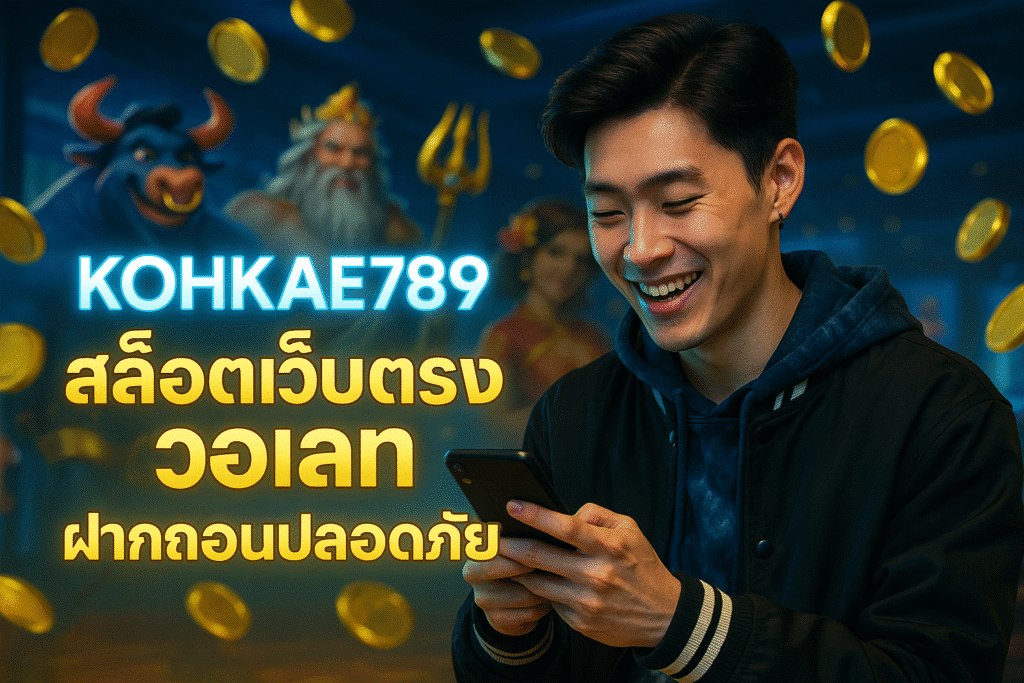 KOHKAE789 สล็อตเว็บตรง วอเลท ฝากถอนปลอดภัย