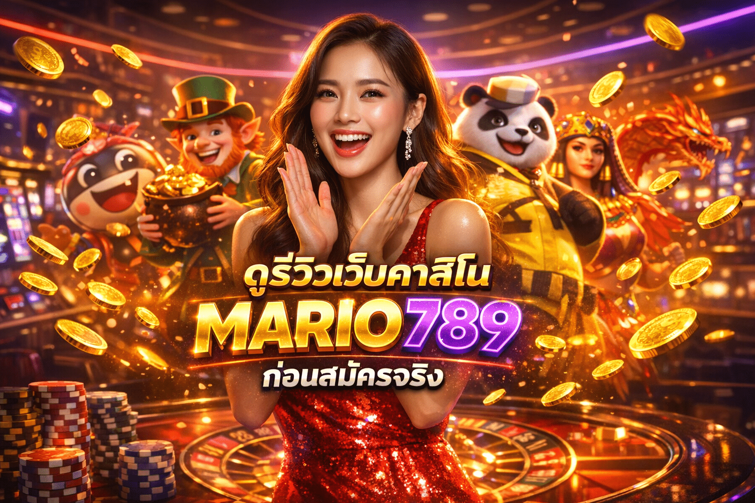 ดูรีวิวเว็บคาสิโน MARIO789 ก่อนสมัครจริง