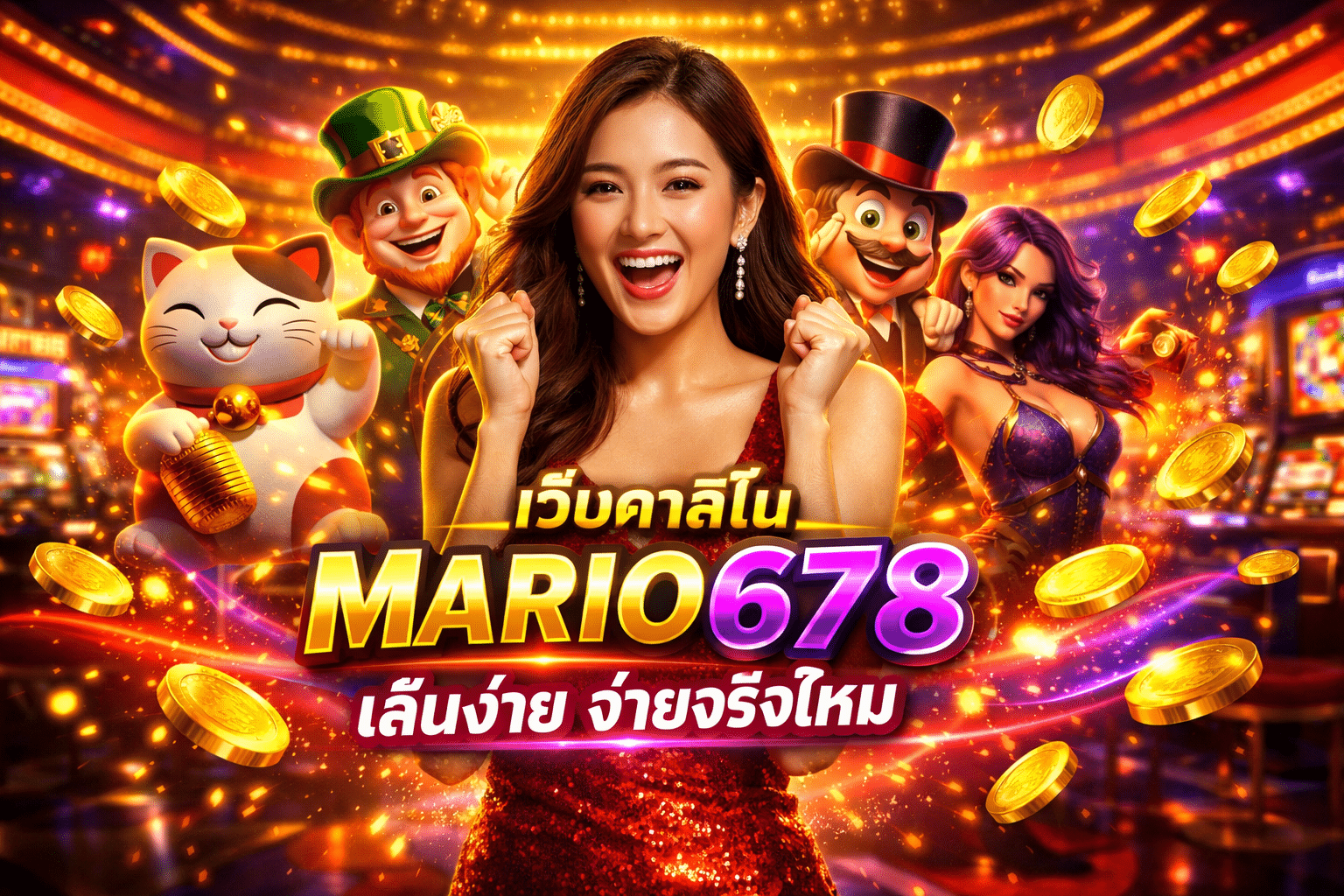 เว็บคาสิโน MARIO678 เล่นง่าย จ่ายจริงไหม